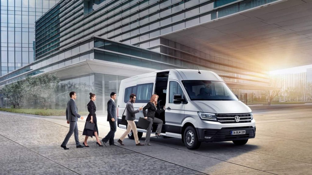 Mercedes Benz Sprinter 2019 with people