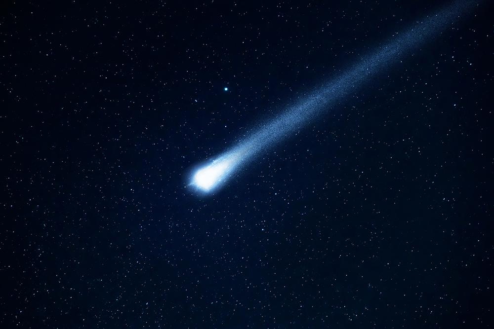 Комета пролетела
