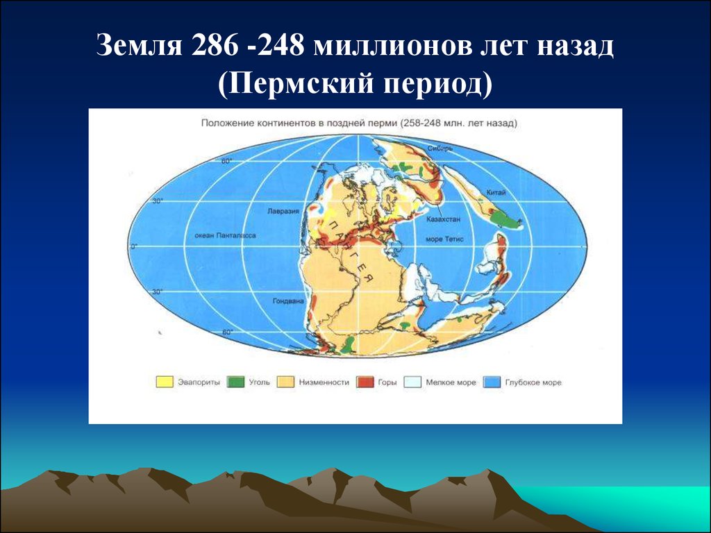 Период положение. Пермский период материки. Пермский период карта материков. Карта мира Пермского периода. Пангея материк Пермский период.