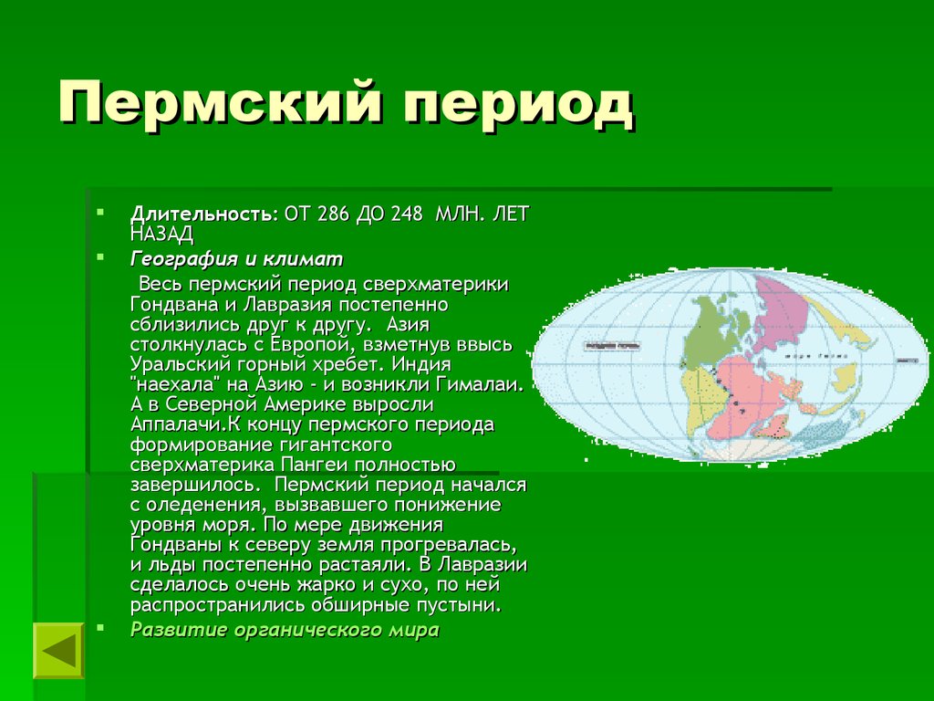 Период длится. Пермский период климат животные растения. Пермский период материки. Пермский период климат. Продолжительность Пермского периода.