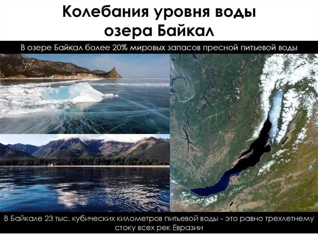 Течения и колебания уровней воды