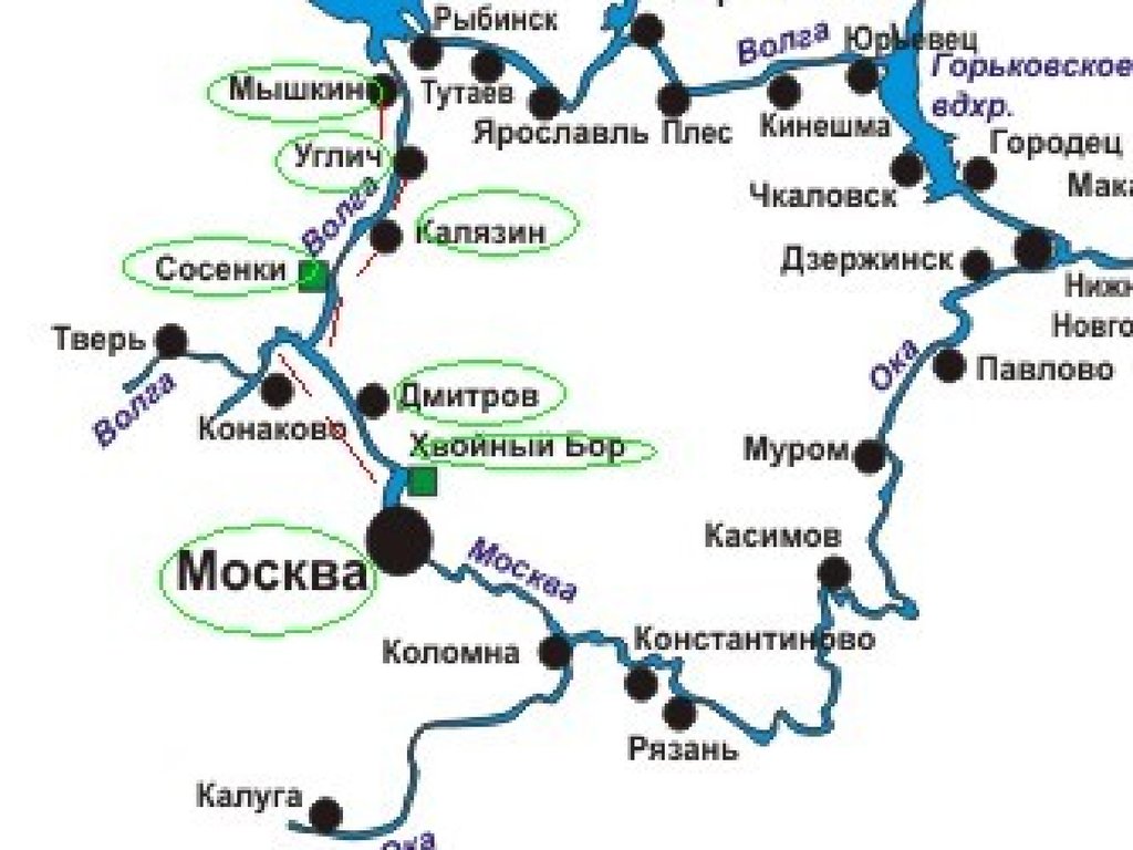 Круиз москва рыбинск москва