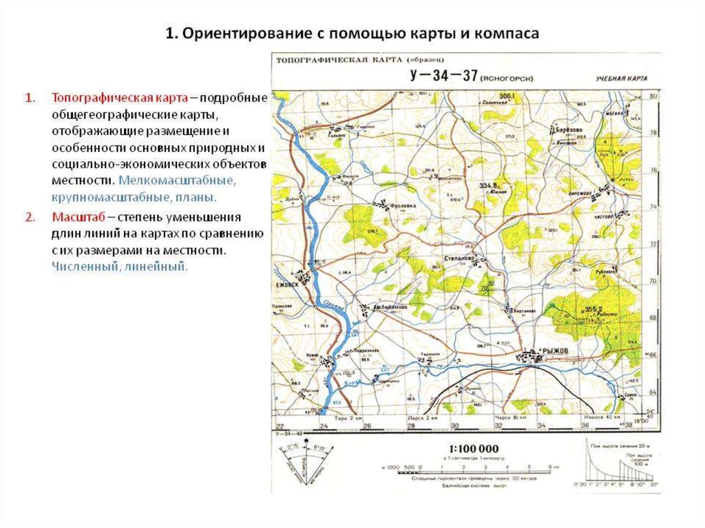 Виды карт местности. Топографические карты местности для ориентирования. Ориентирование по топографической карте. Ориентирование на местности с помощью топографической карты. Ориентиры топографических карт.