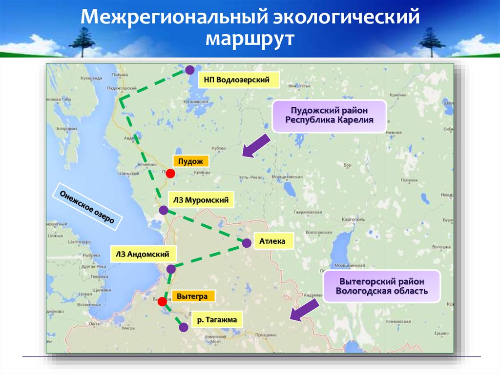 Национальные маршруты россии