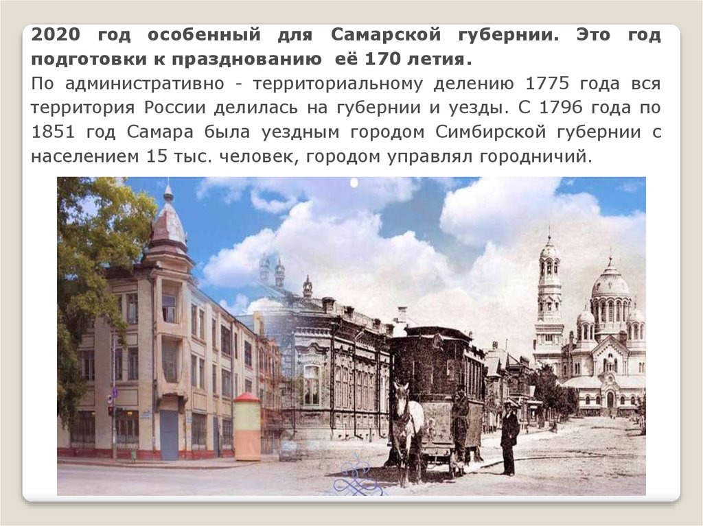 Развитие самара. Самарская Губерния в 1851 году. К 170 летию Самарской губернии. 170 Лет Самарской губернии презентация. Самарская Губерния история.