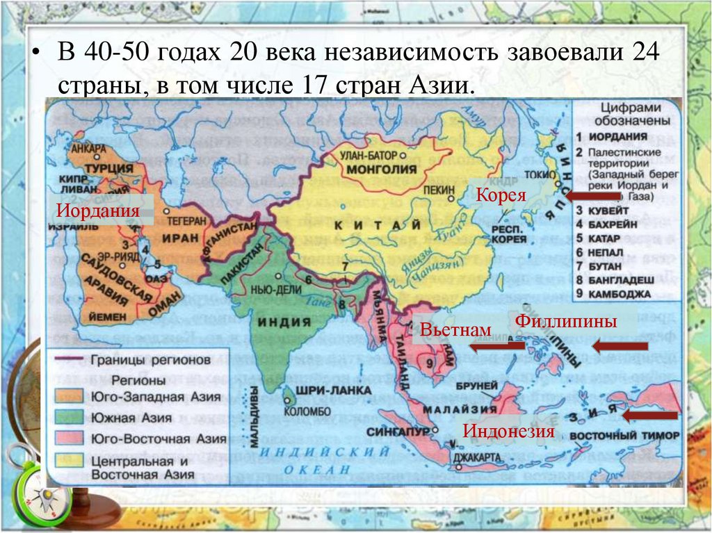 Страны азии в 19 веке 9 класс