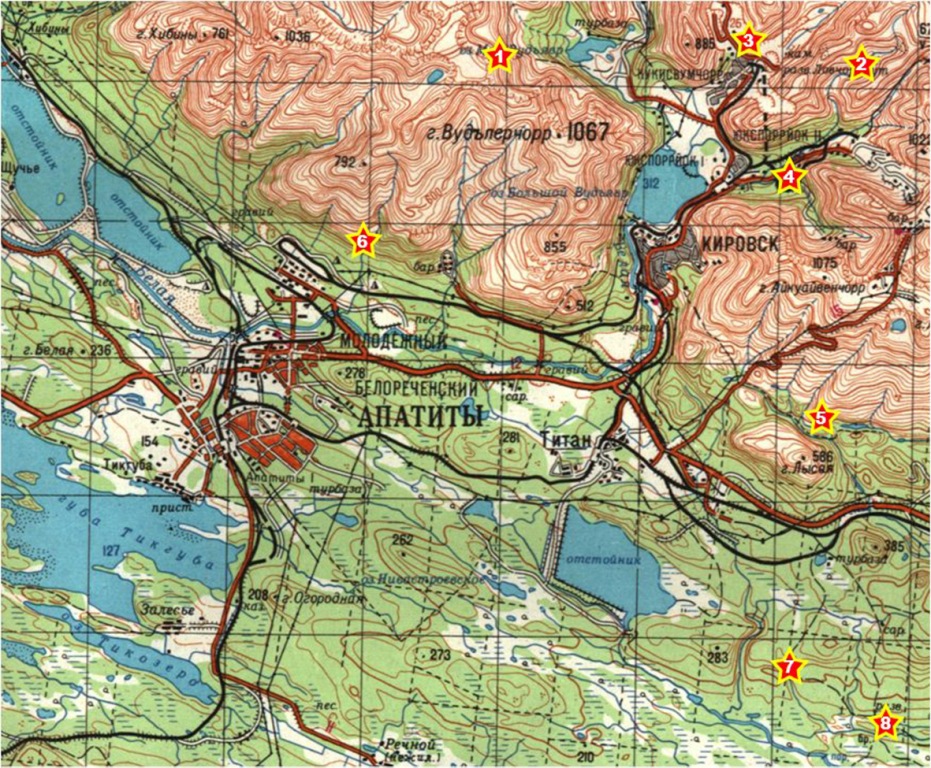 Как добраться до хибин. Ловчорритовый рудник в Хибинах. Хибины месторождение на карте. Молибденовый рудник Хибины маршрут. Кировск, Апатиты. Кольский полуостров.