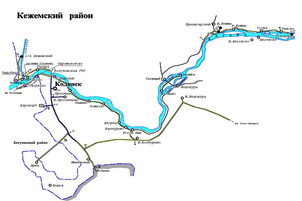 Красноярский кежемский. Кежемский район карта с поселками. Кежемский район Красноярского края на карте. Карта с кварталами Кежемский район. Керженский район карта.