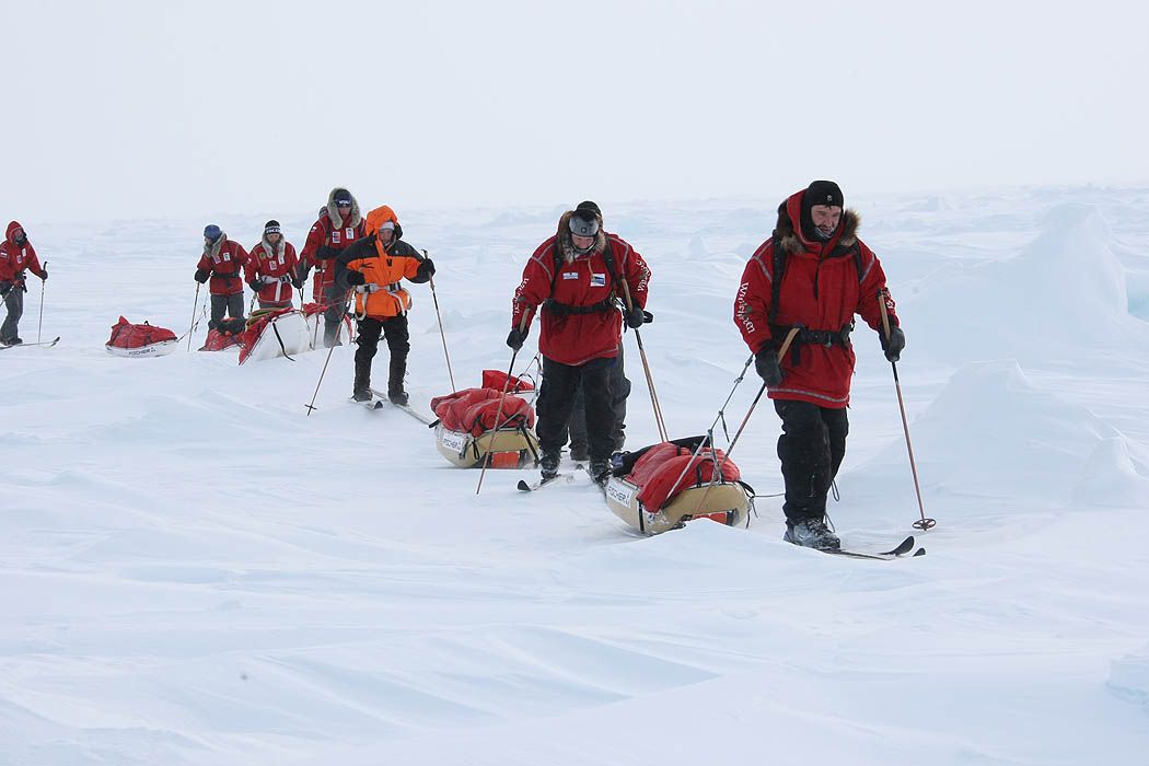 Экспедиции новый год. Лыжная Экспедиция на Северный полюс.