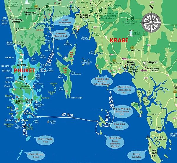 Расстояние краби. Краби на карте Тайланда. Пхукет и Краби на карте. Остров Пхи-Пхи Таиланд на карте. Остров Краби Таиланд на карте.