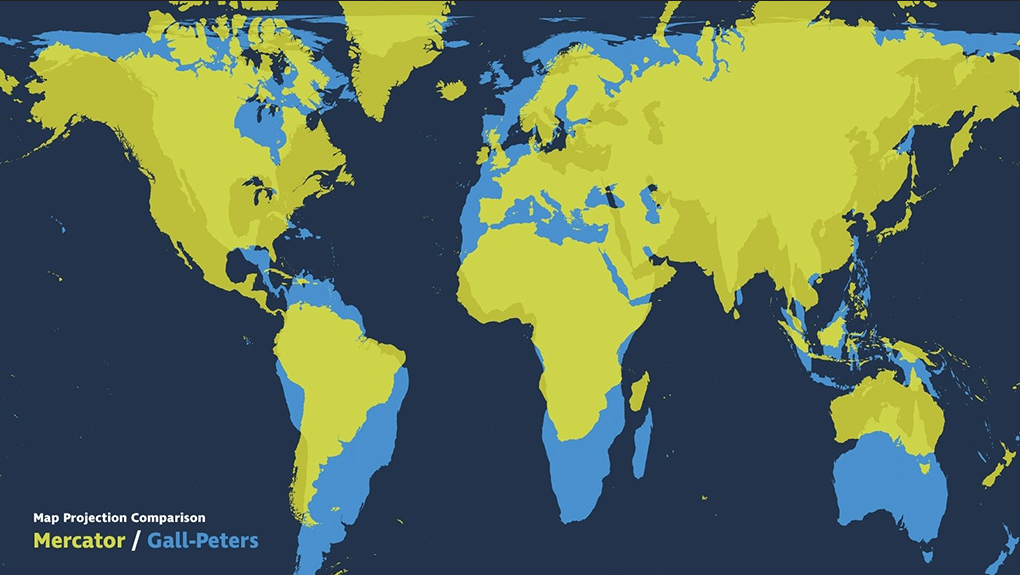 Maps compare. Карта земли проекция Меркатора. Карта проекция Петерса. Реальная карта земли.