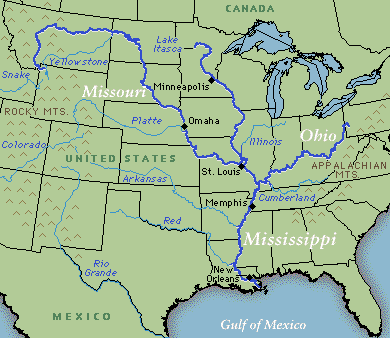 План характеристики миссисипи
