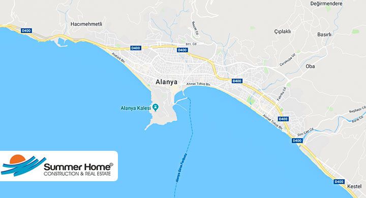 Отели алании на карте с названиями. Карта Алании Турция. Alanya Турция карта. Турецкая Алания на карте. Аланья Турция районы на карте.