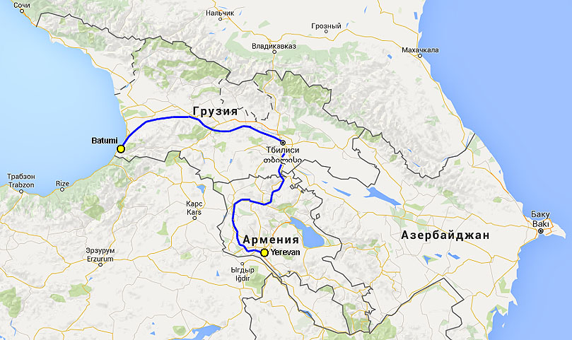 Владикавказ баку. Железная дорога Ереван Батуми. Железная дорога Ереван Тбилиси. Железнодорожный маршрут Тбилиси Ереван. Ереван Батуми на карте.