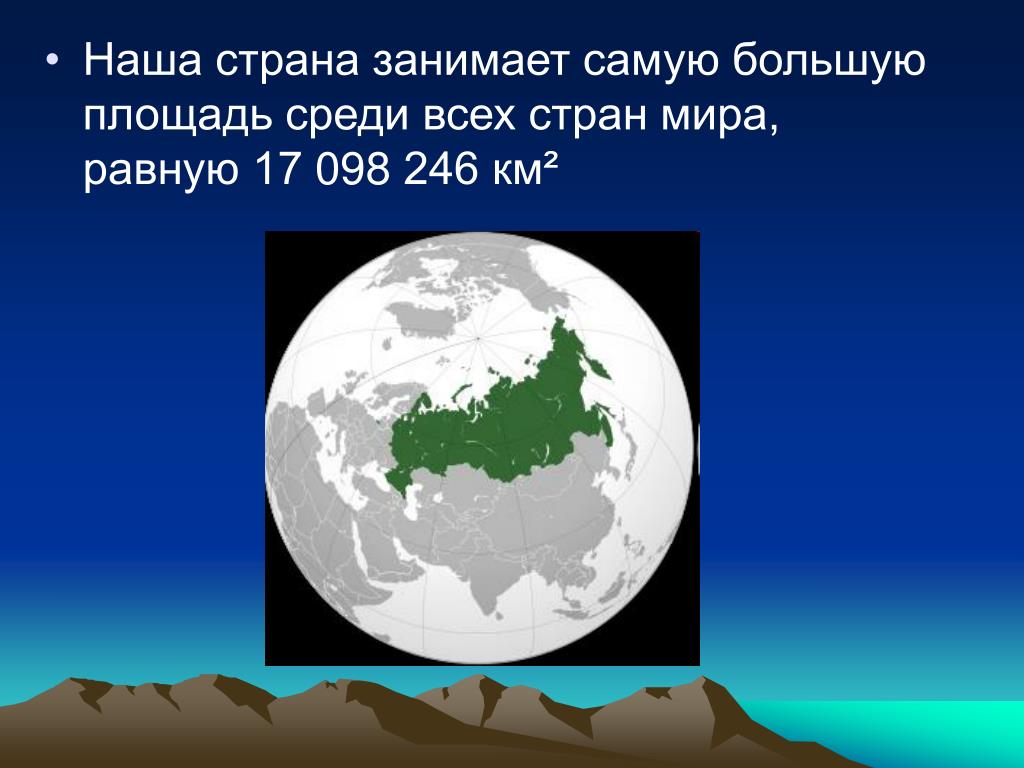 Какая страна огромная. Россия самая большая Страна в мире. Россия самая большая Страна в мире по площади. Россия самое большое государство в мире. Самая большая площадь на земле.