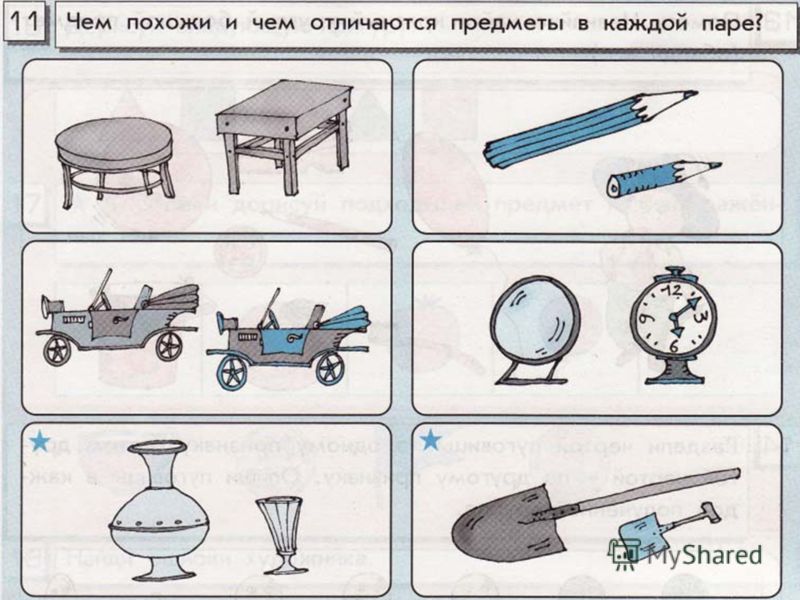 Похоже сравнение. Чем похожи и чем отличаются. Чем похожи предметы и чем отличаются. Чем похожи предметы. Задания чем похожи и чем отличаются.