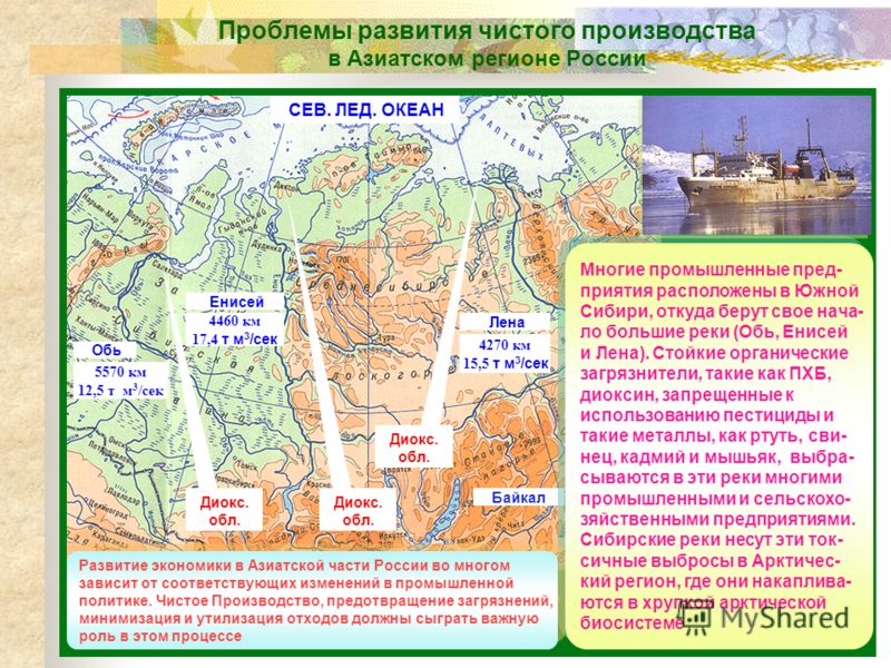 Этот край расположен в азиатской части. Реки азиатской части.