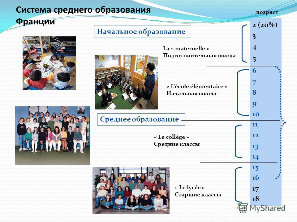 Особенности образования в россии 6 класс