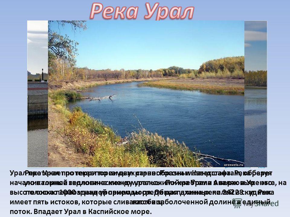 Исток реки урал