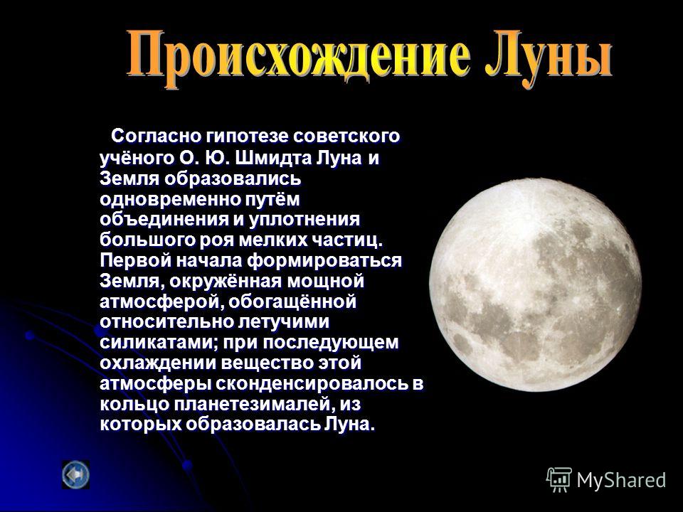Луна краткий рассказ. Гипотезы возникновения Луны. Образование Луны. Происхождение Луны. Теория образования Луны.