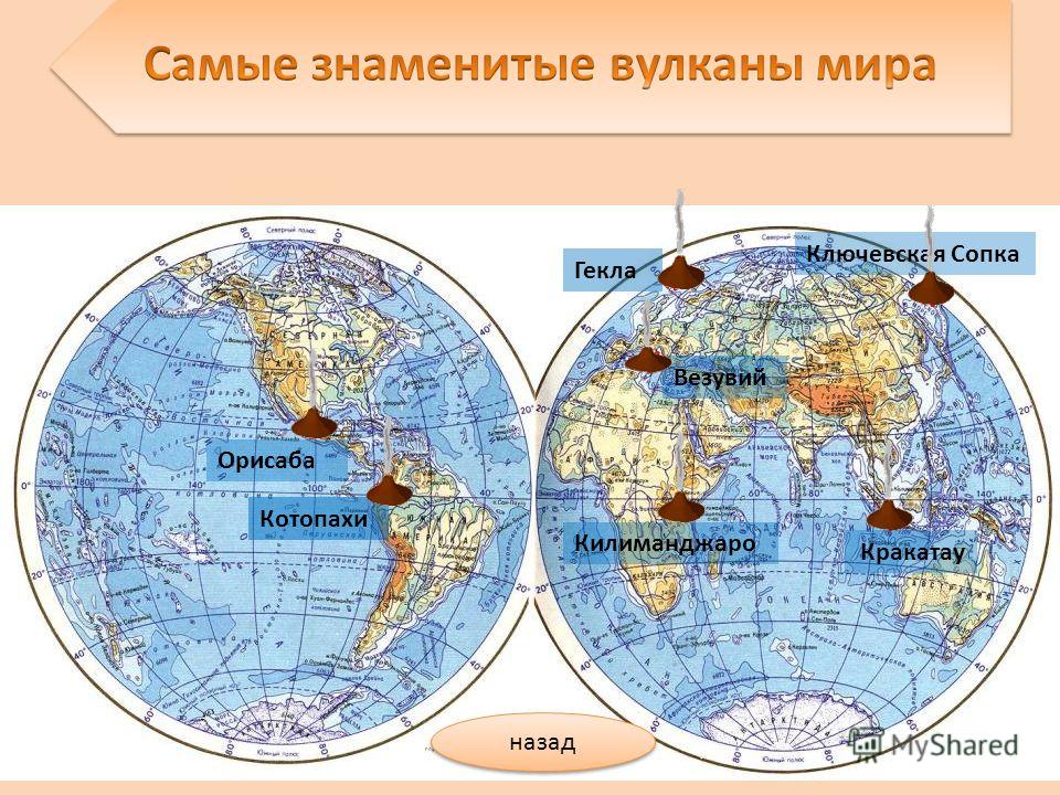 Широта и долгота вулкана котопахи 5 класс