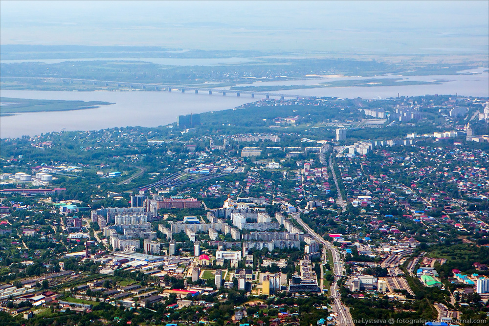 На амуре город название. Амур Хабаровск. Хабаровск сверху. Степная Хабаровск. Комсомольск на Амуре вид сверху.