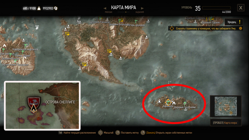 Находиться попадать. Карта Фарер Ведьмак 3 Скеллиге. Фареры Ведьмак 3 на карте. Остров Фареры Ведьмак 3. Ведьмак 3 деревня Харвикен.