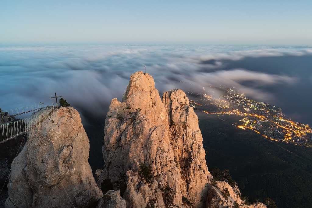 Ай петри видео. Гора ай Петри. Вершина горы ай-Петри в Крыму. Высота горы ай Петри. АЙПЕТРИ Крам гора.