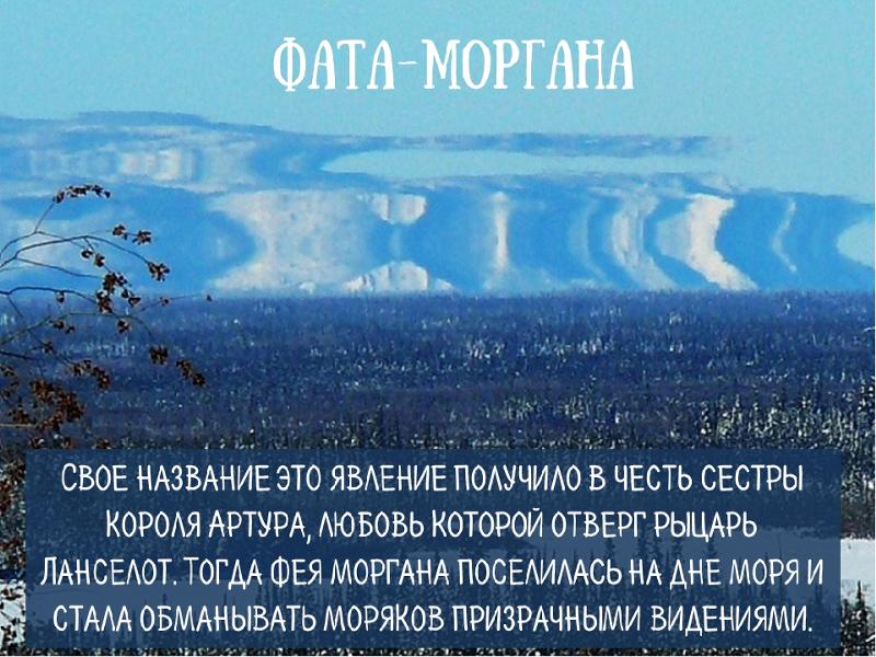 Фата моргана это