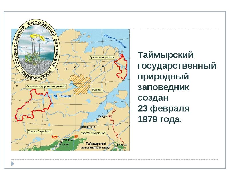 Какая крайняя точка расположена на полуострове таймыр. Таймырский заповедник на карте. Таймырский государственный природный биосферный заповедник на карте. Территория Таймырского заповедника на карте. Таймырский заповедник на карте России местоположение.