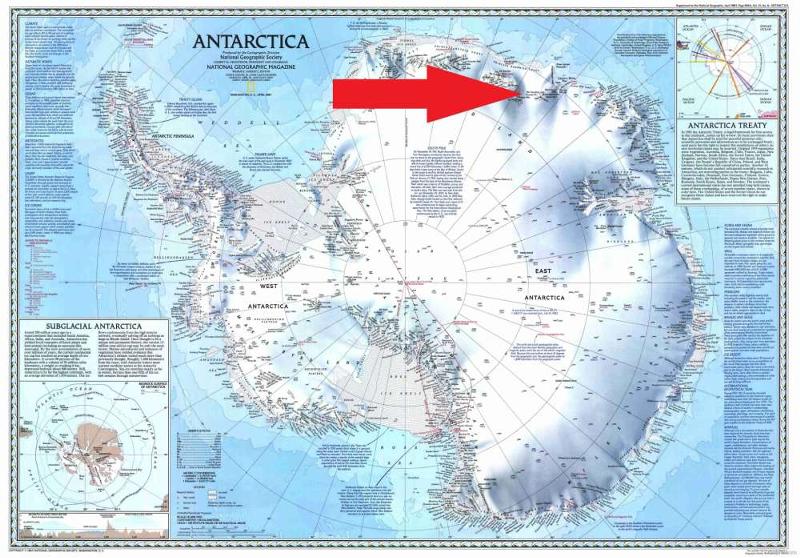 Где антарктида на карте. Долина МГГ на карте Антарктиды. Физическая карта Антарктиды. Горы Вилсон Антарктида на карте. Гора Джонсон Антарктида на карте.