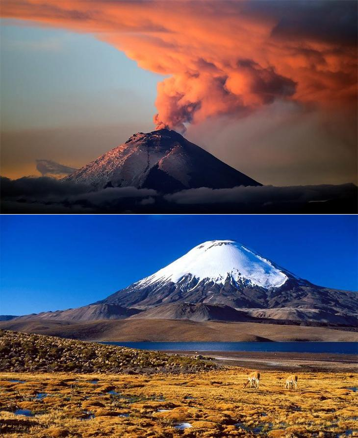 Какой самый крупный вулкан. Охос-дель-Саладо вулкан. Вулкан Льюльяйльяко извержение. Мауна-Лоа вулкан. Санфорд (вулкан).
