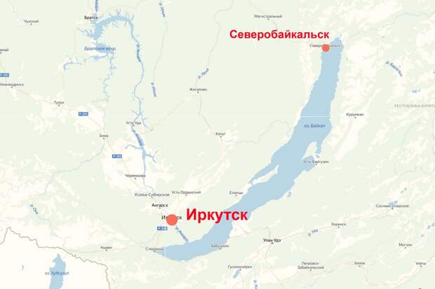 Иркутск местоположение