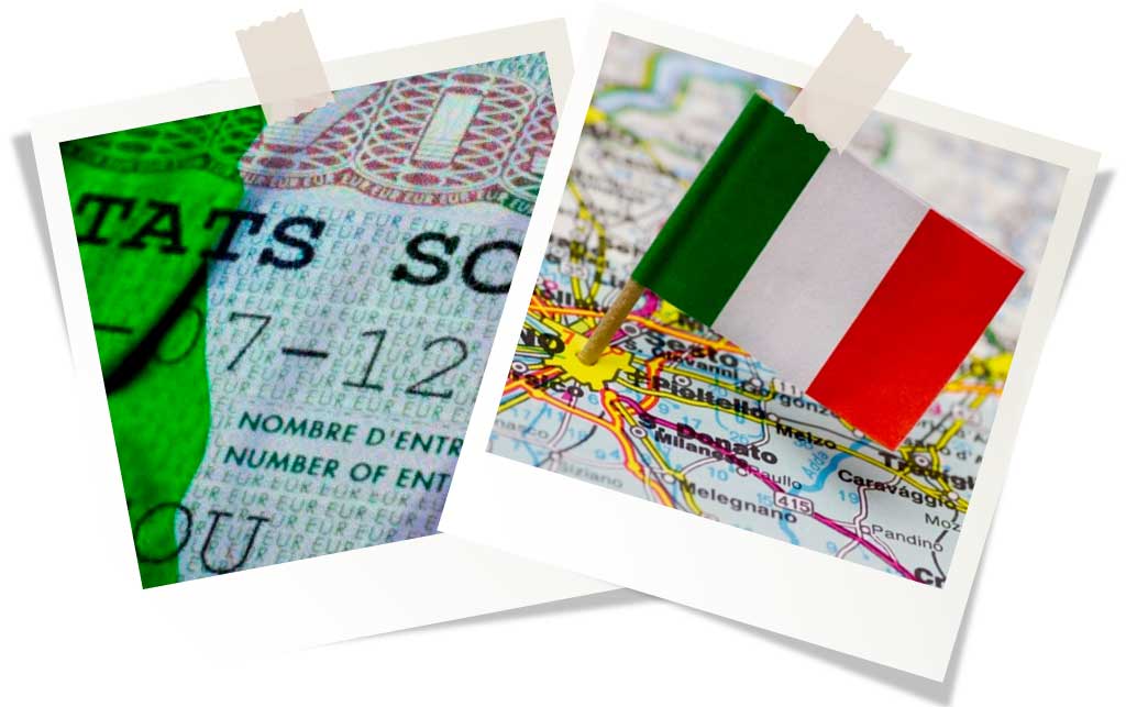 Какая виза нужна в италию