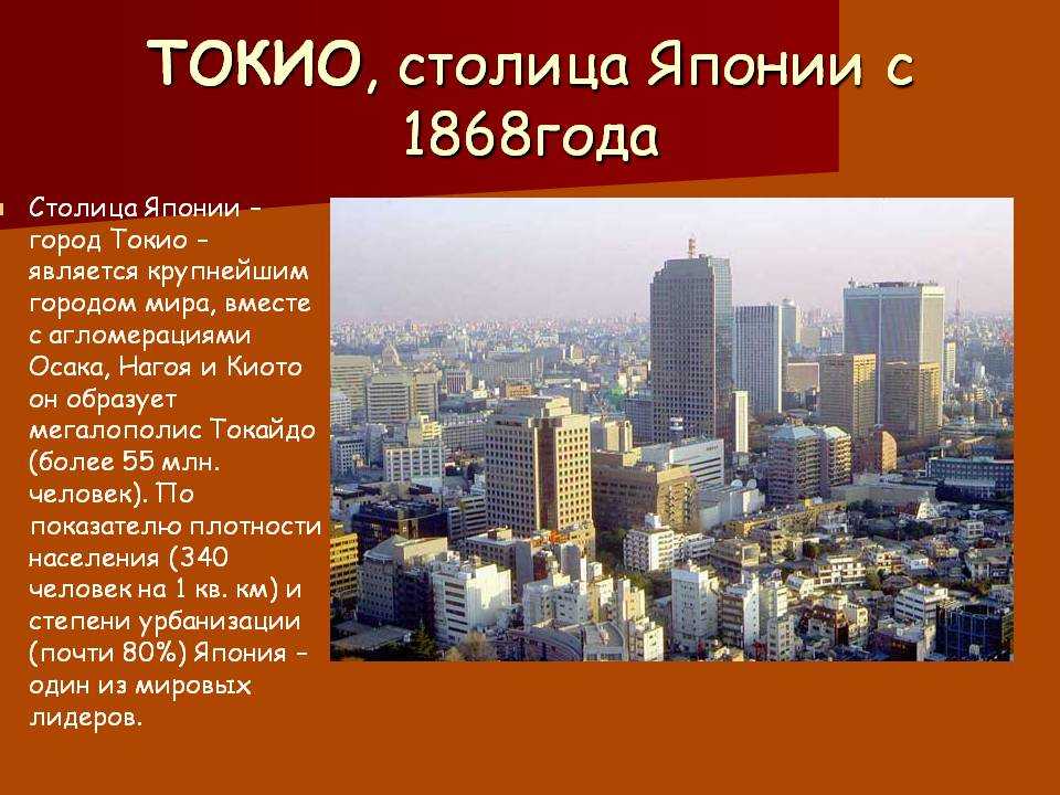 Столицей является не самый крупный город страны. Столица Японии. Современная столица Японии. Столица Японии в 1868г. Япония столица кратко.
