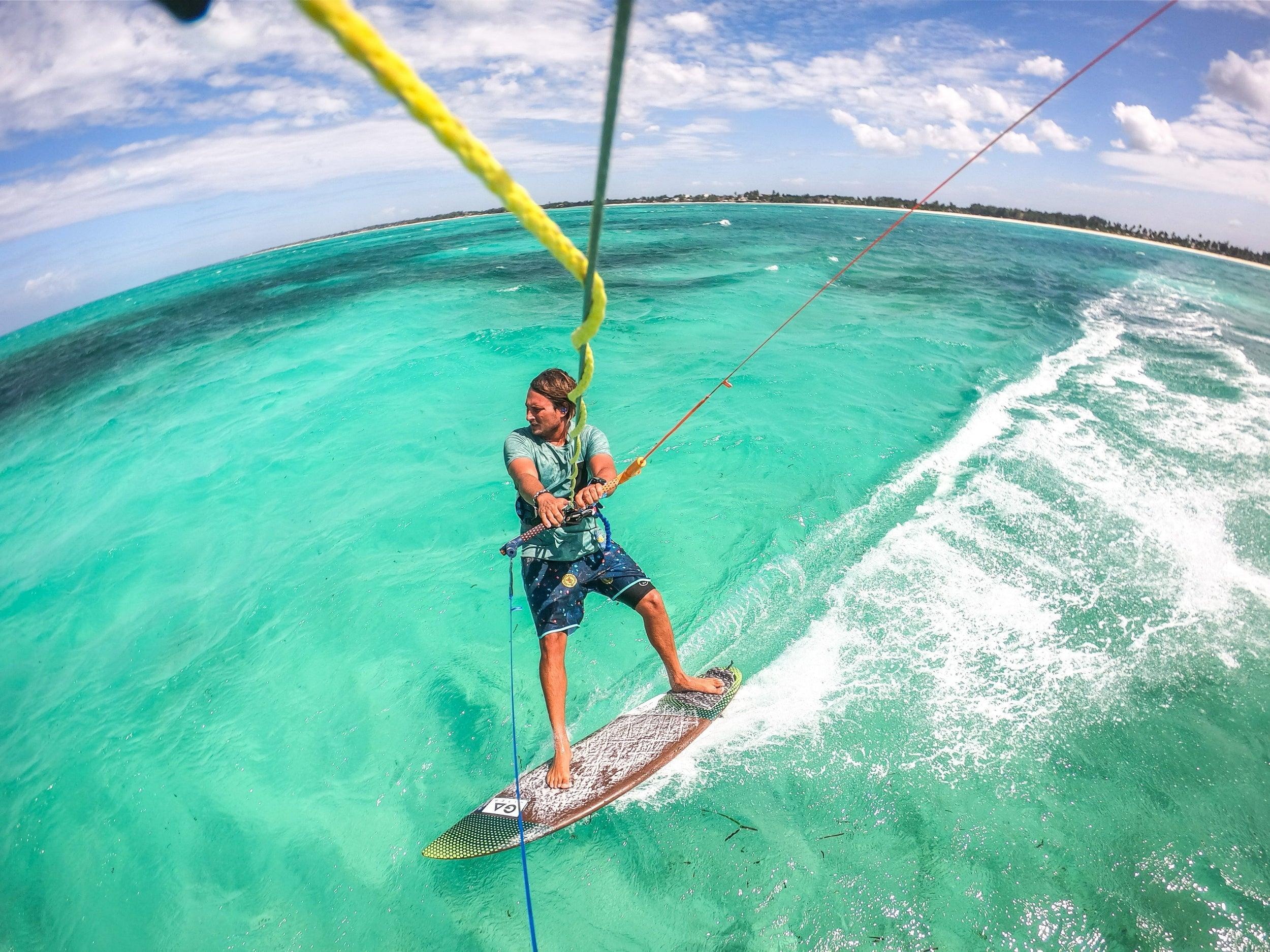 Kitesurfing Занзибар