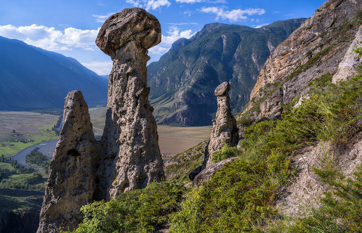 Каменные грибы алтай фото