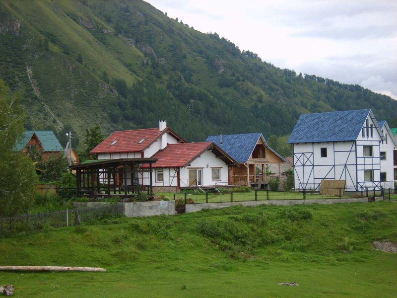 Горная деревня алтая