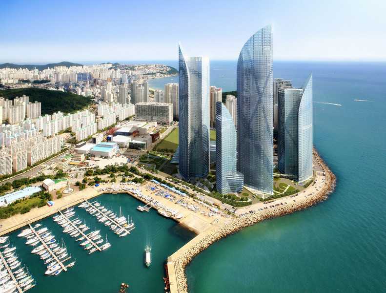 I park. Haeundae i'Park. Город-метрополия Пусан пляж. Haeundae i'Park Marina Tower. Пусан небоскребы.