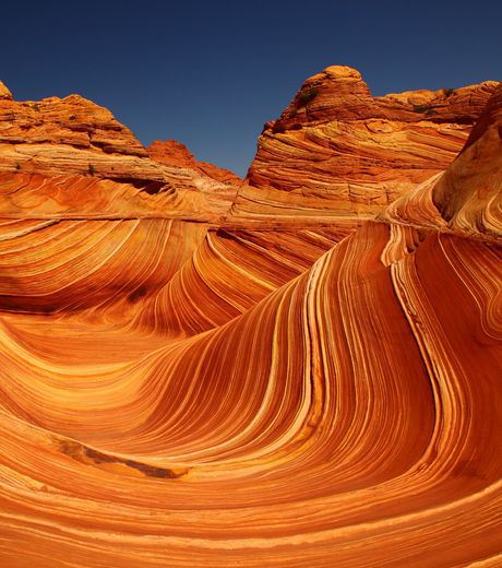 Rocky, Desert Landscape Coyote Buttes Paria Canyon-Vermillion, Arizona, USA 