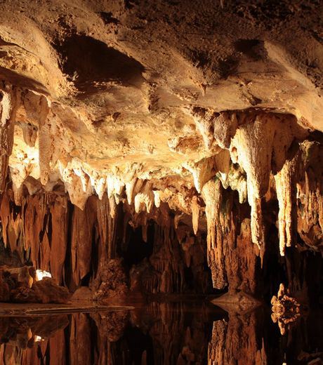 Luray Caverns In Virginia, United States Of America