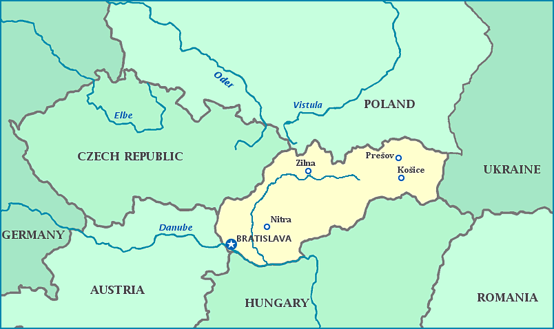 Чехословакия чехия и словакия. Реки Словакии на карте. Словакия с картой!. Польша и Словакия на карте. Чехия и Словакия на карте.