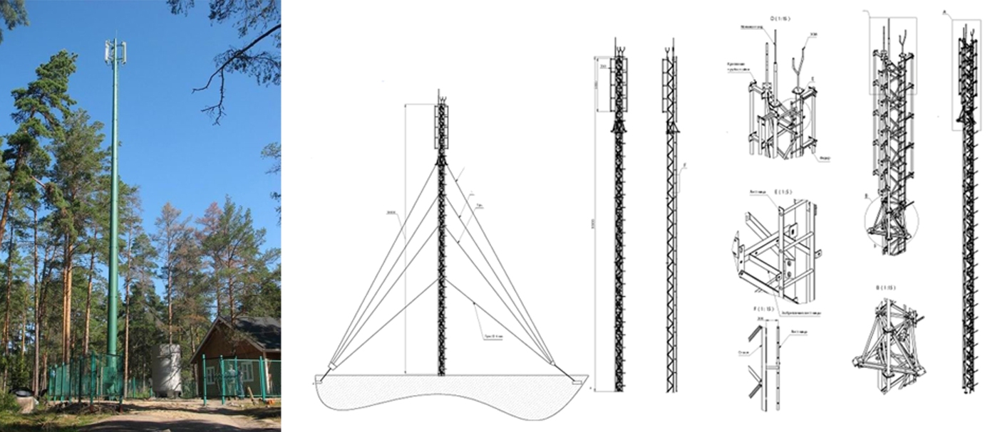 Высотой 15 м. РМГ-26 опора сотовой связи. Радиомачты. Опоры сотовoй связи (РМГ). Прожекторная мачта ОГКС 20. Мачта сотовой связи РМГ-22 чертеж.