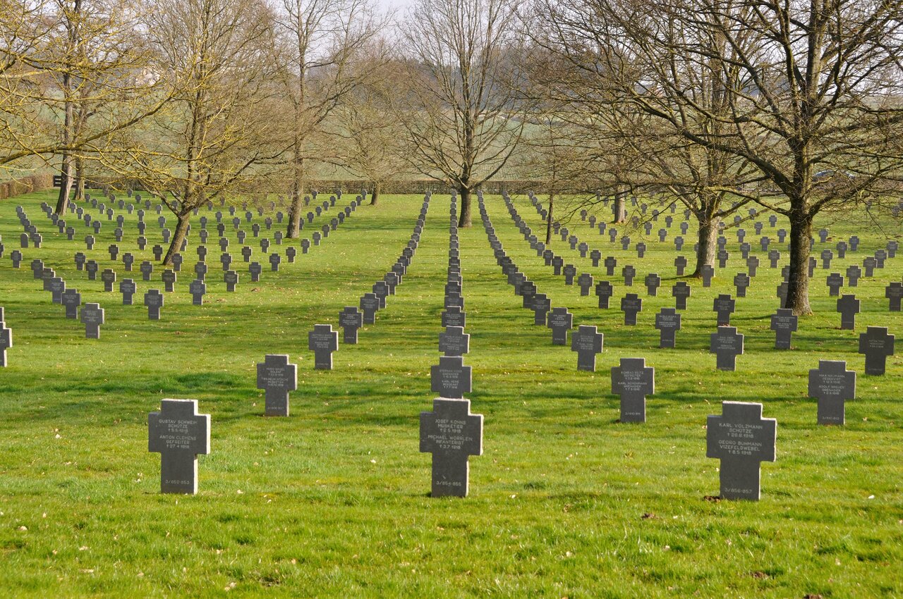 Французское военное кладбище 1914
