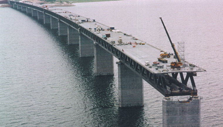 Строительство Эресуннского моста