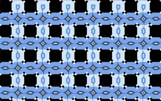 Оптические иллюзии-картинки: косые прямые линии