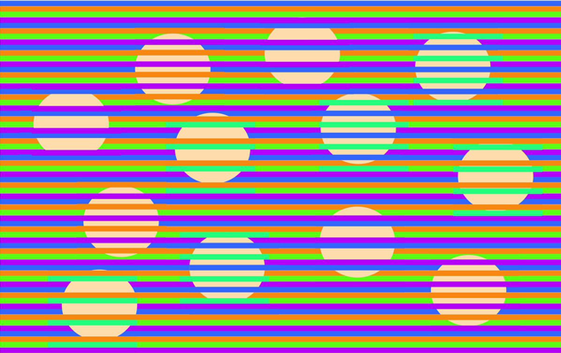 Оптические иллюзии-картинки: конфетти