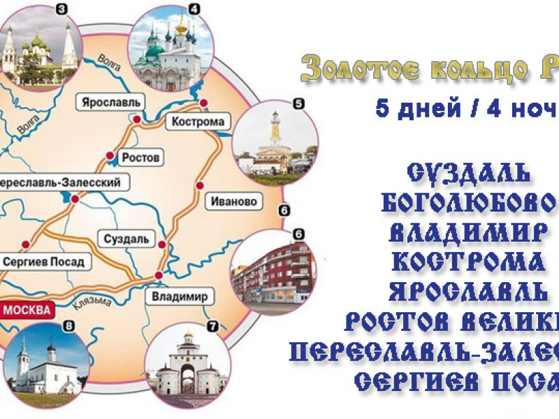 Фармэко золотое кольцо. Золотое кольцо тур. Экскурсия по Золотому кольцу.