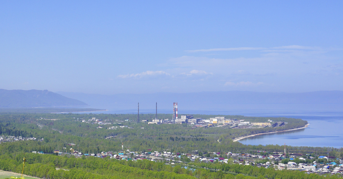 Город Байкальск на Байкале