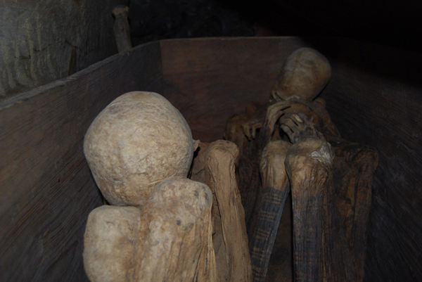 13.) Kabayan Mummy Caves (Philippines): The Kabayan Mummy Burial Caves are manmade caves full of preserved mummies, isolated from most of the world. These mummies are some of the best preserved in the world.